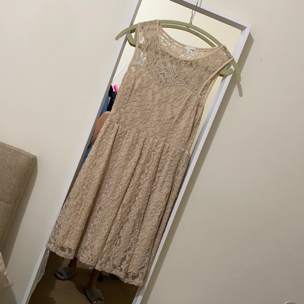 GARAGE SHIFT DRESS - ALL LACE